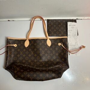 Louis Vuitton Neverfull MM bag (Authentic)
